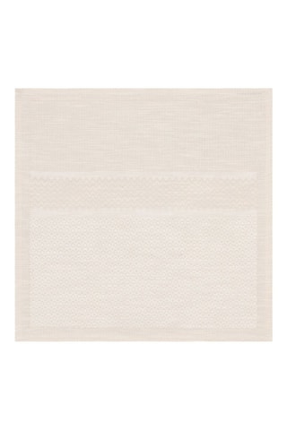 4 serviettes de table Slow Life - Beige - 47 x 47 cm