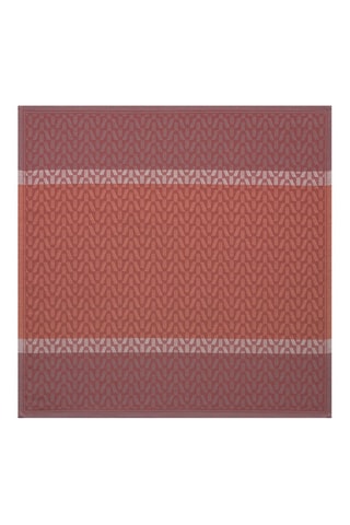 4 serviettes de table Veine Graphique - Rouge - 58 x 58 cm