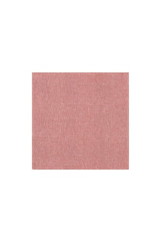 4 serviettes de table en lin Casual Natte - Orange