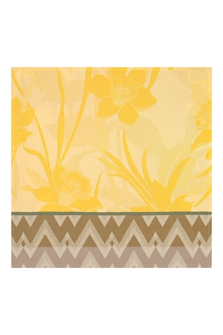 2 serviettes de table La Vie en Vosges - Jaune