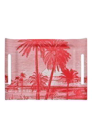 Plateau de service en bois Croisière sur le nil - 58 x 42 cm