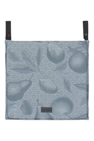 Coussin de chaise Arrière-pays - Bleu - 40 x 40 cm