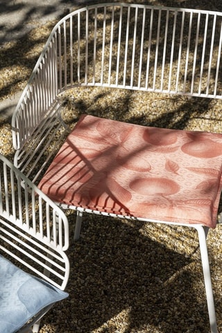 Coussin de chaise Arrière-pays - Rose - 40 x 40 cm