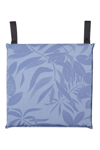 Coussin de chaise Nature Urbaine - Bleu - 40 x 40 cm