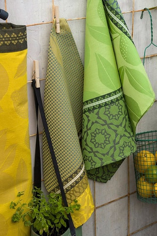 Tablier Sous les citronniers - Jaune