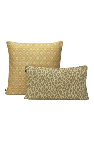Housse de coussin Nature Sauvage - Jaune - 50 x 30 cm