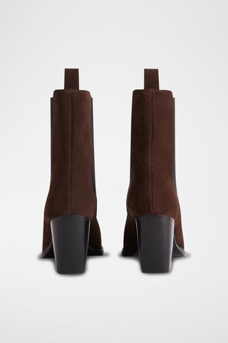 Nubuck Chelsea Boots - Bruin