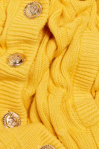 Wollen Cardigan Geel