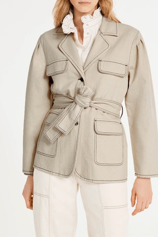 Veste en jean - Ivoire