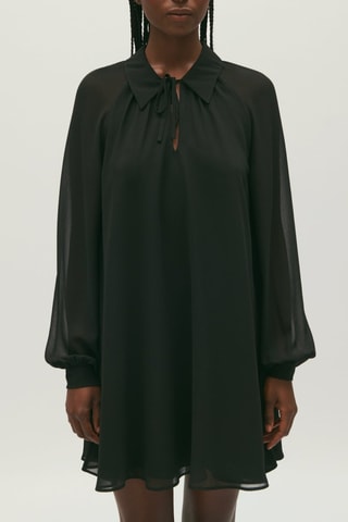 Vestido trapézio - Preto