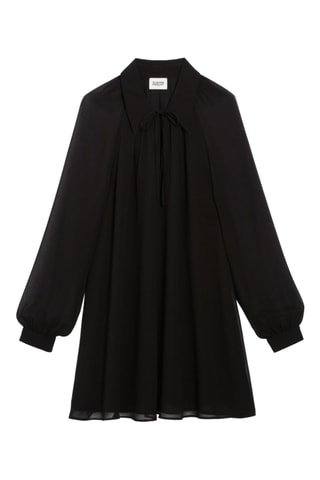 Vestido trapézio - Preto