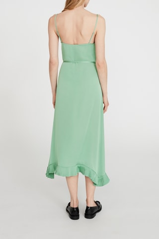 Vestido assimétrico Verde