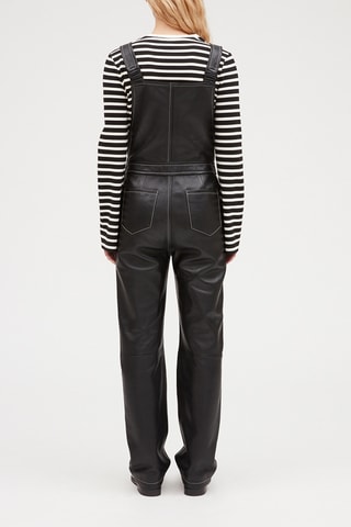 Lamsleren Tuinbroek Zwart