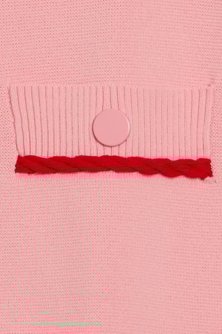 Jupe courte en maille - Rose