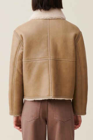 Schapenleren Jack - Beige