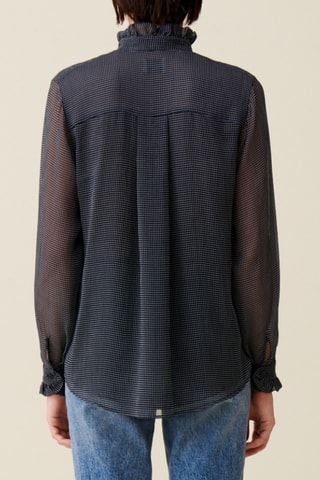 Blouse - Marineblauw