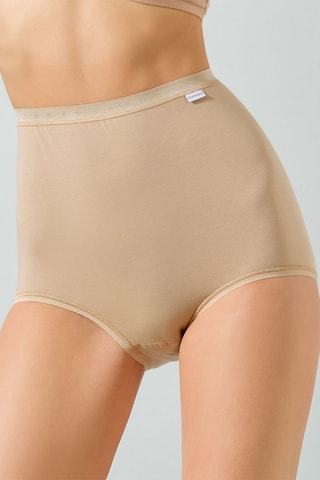 Shorty taille haute - Beige