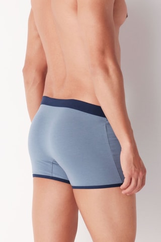 2 Boxers - Blauw en Zwart