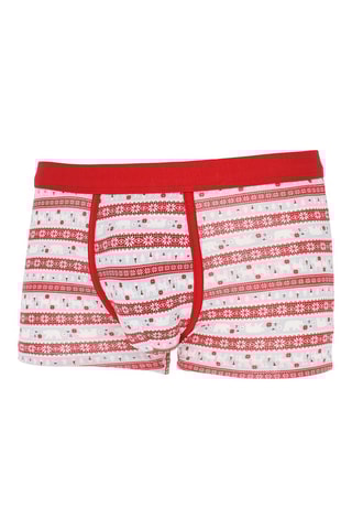 Boxershort Rood en Grijs