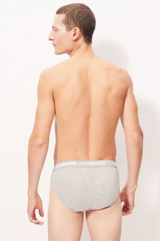 2 Slips - Gemêleerd Grijs