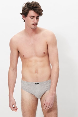 2 Slips   Gemêleerd Grijs