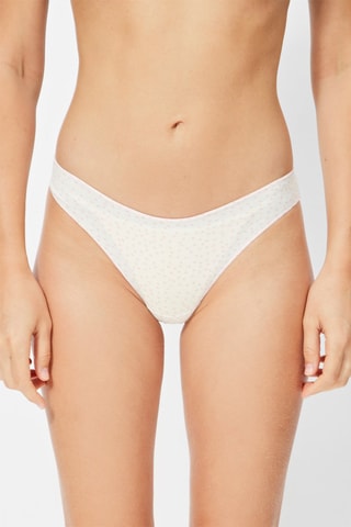 3 Slips - Wit, roze en grijs