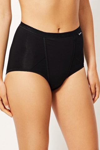 Slip Hoge Taille Zwart