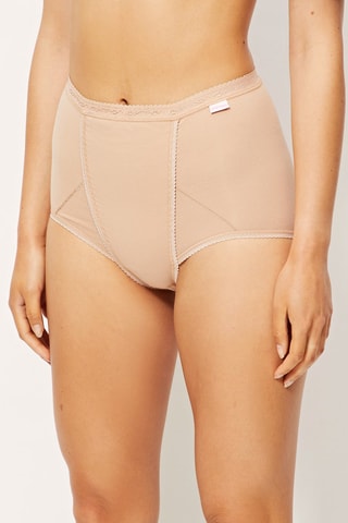 Culotte taille haute - Beige