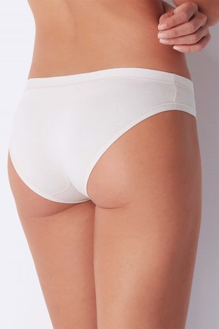 2 Slips - Wit en Nude