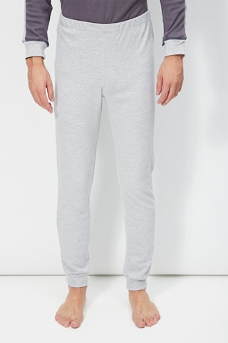 Pyjama Gris et violet