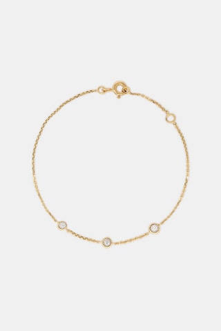 Bracelet - Or jaune 18 carats et diamants