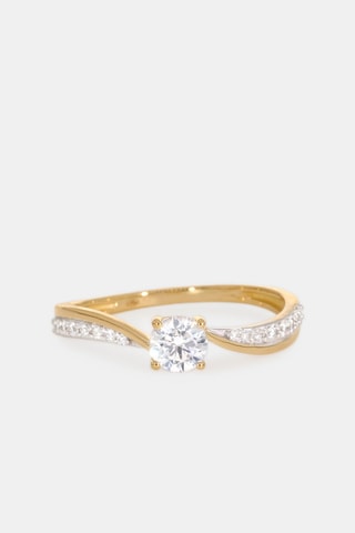 Bague - Or jaune 18 carats