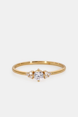Bague - Or jaune 18 carats