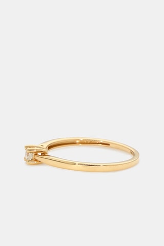 Bague - Or jaune et diamant