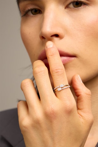 Bague - Or jaune 18 carats