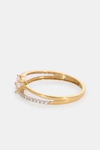 Bague - Or jaune 18 carats