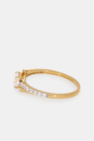 Bague - Or jaune 18 carats