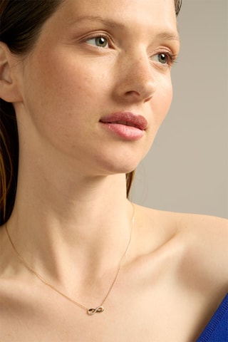 Collier - Or jaune 18 carats et diamant