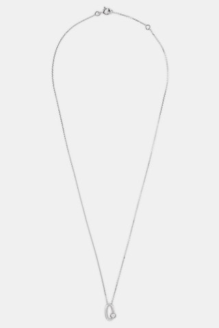 Collier - Or blanc 18 carats et diamant