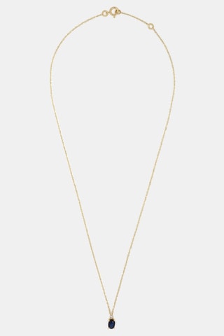 Collier - Or jaune et saphir