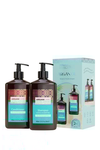 Coffret nutritivo com óleo de argão e de manteiga de Karité - 2 produtos