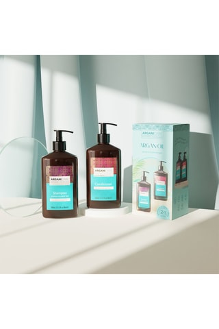 Coffret nutritivo com óleo de argão e de manteiga de Karité - 2 produtos