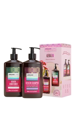 Coffret reparador com queratina 2 produtos