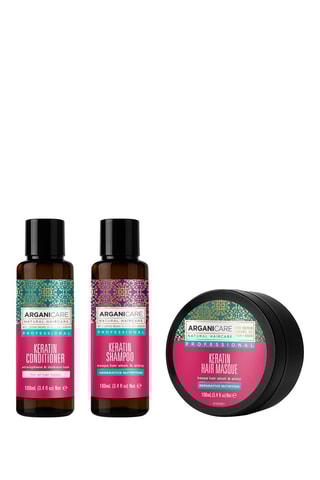 Coffret viagem com queratina - 3 produtos