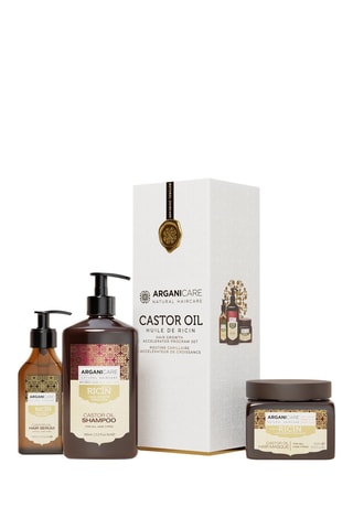 Coffret acelerador de crescimento com óleo de rícino - 3 produtos