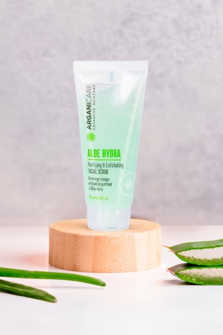 Exfoliante rosto e purificante com aloé vera 100 ml