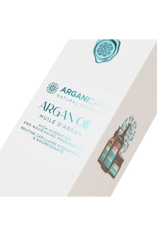 Coffret nutritivo com óleo de argão e de manteiga de Karité - 3 produtos