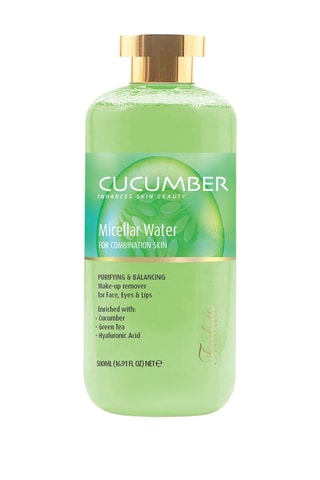 Água micelar purificante de extratos de pepino - Peles mistas - 500 ml