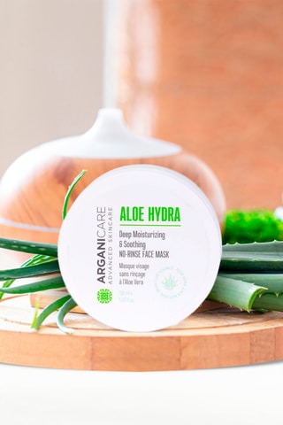 Máscara hidratante com aloé vera 
150 ml