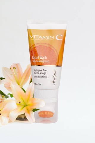 Gel de limpeza com escova rosto - Vitamina C 150 ml